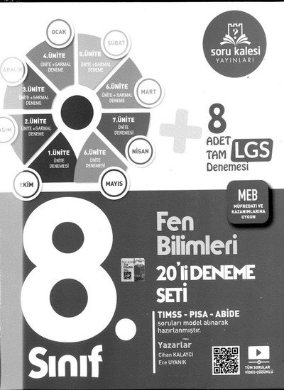 FEN BİLİMLERİ 20'Lİ DENEME SETİ