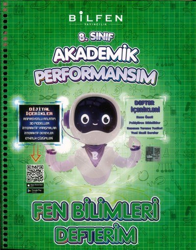 AKADEMİK PERFORMANSIM FEN BİLİMLERİ DEFTERİM Panda Fotokopi & Baskı Merkezi