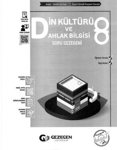 DİN KÜLTÜRÜ VE AHLAK BİLGİSİ SORU GEZEGENİ Panda Fotokopi & Baskı Merkezi