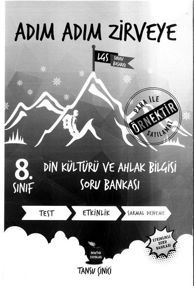 ADIM ADIM ZİRVEYE DİN KÜLTÜRÜ VE AHLAK BİLGİSİ SORU BANKASI Panda Fotokopi & Baskı Merkezi