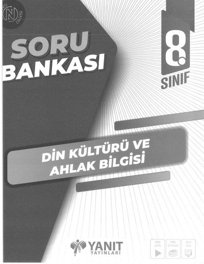 DİN KÜLTÜRÜ VE AHLAK BİLGİSİ SORU BANKASI Panda Fotokopi & Baskı Merkezi