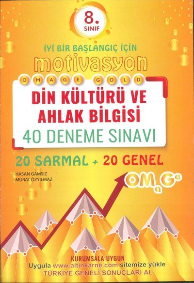 MOTİVASYON DİN KÜLTÜRÜ VE AHLAK BİLGİSİ 40 DENEME SINAVI Panda Fotokopi & Baskı Merkezi