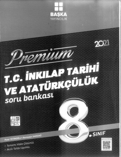 PREMİUM T.C. İNKILAP TARİHİ VE ATATÜRKÇÜLÜK SORU BANKASI Panda Fotokopi & Baskı Merkezi