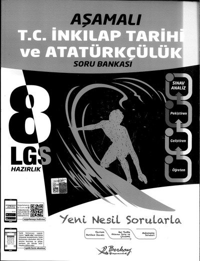 AŞAMALI T.C. İNKILAP TARİHİ VE ATATÜRKÇÜLÜK SORU BANKASI Panda Fotokopi & Baskı Merkezi