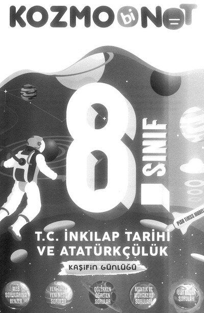 KOZMO BİNOT T.C. İNKILAP TARİHİ VE ATATÜRKÇÜLÜK KAŞİFİN GÜNLÜĞÜ