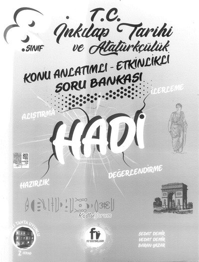 T.C. İNKILAP TARİHİ VE ATATÜRKÇÜLÜK KONU ANLATIMLI HADİ