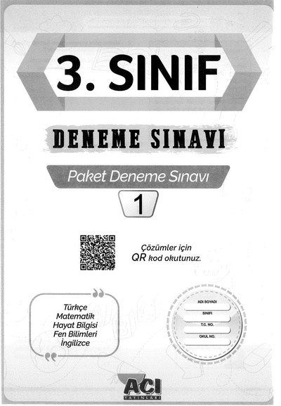 DENEME SINAVI Panda Fotokopi & Baskı Merkezi