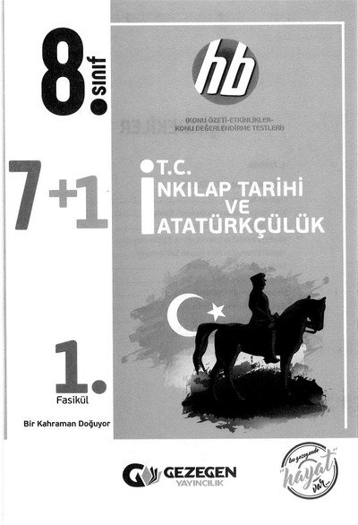 7+1 T.C. İNKILAP TARİHİ VE ATATÜRKÇÜLÜK 1. FASİKÜL Panda Fotokopi & Baskı Merkezi