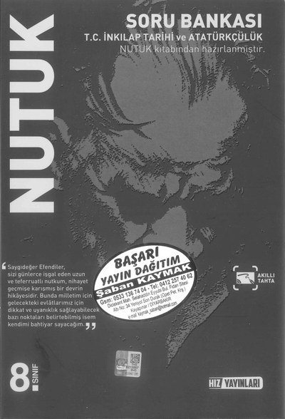 NUTUK T.C. İNKILAP TARİHİ VE ATATÜRKÇÜLÜK SORU BANKASI Panda Fotokopi & Baskı Merkezi