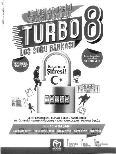 T.C. İNKILAP TARİHİ VE ATATÜRKÇÜLÜK TURBO LGS SORU BANKASI