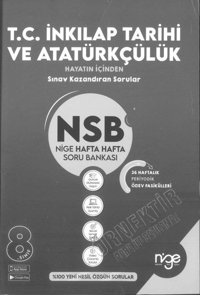 T.C. İNKILAP TARİHİ VE ATATÜRKÇÜLÜK SINAV KAZANDIRAN SORULAR Panda Fotokopi & Baskı Merkezi