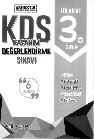 KAZANIM DEĞERLENDİRME SINAVI Panda Fotokopi & Baskı Merkezi