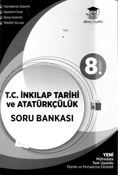 T.C. İNKILAP TARİHİ VE ATATÜRKÇÜLÜK SORU BANKASI