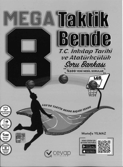 MEGA TAKTİK BENDE T.C. İNKILAP TARİHİ VE ATATÜRKÇÜLÜK SORU BANKASI Panda Fotokopi & Baskı Merkezi