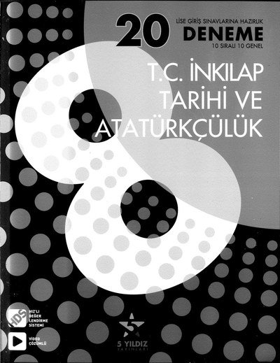 20 DENEME T.C. İNKILAP TARİHİ VE ATATÜRKÇÜLÜK Panda Fotokopi & Baskı Merkezi