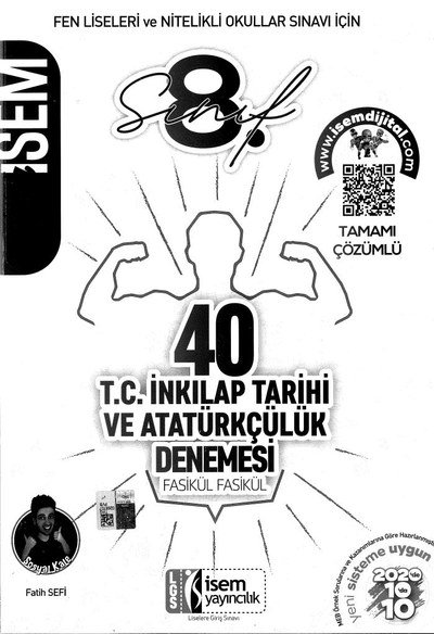 40 T.C. İNKILAP TARİHİ VE ATATÜRKÇÜLÜK DENEMESİ FASİKÜL FASİKÜL