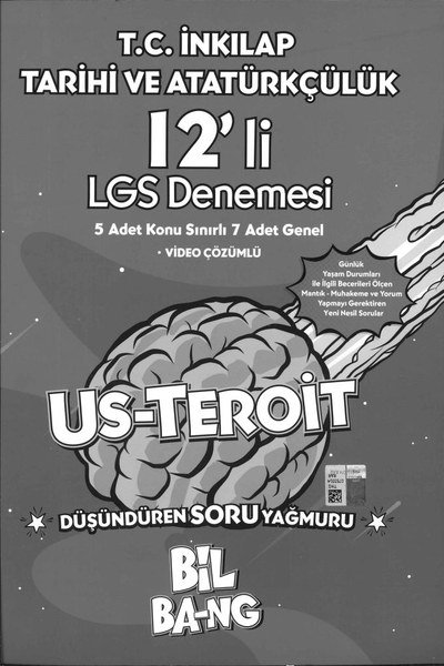 T.C. İNKILAP TARİHİ VE ATATÜRKÇÜLÜK 12'Lİ LGS DENEMESİ Panda Fotokopi & Baskı Merkezi