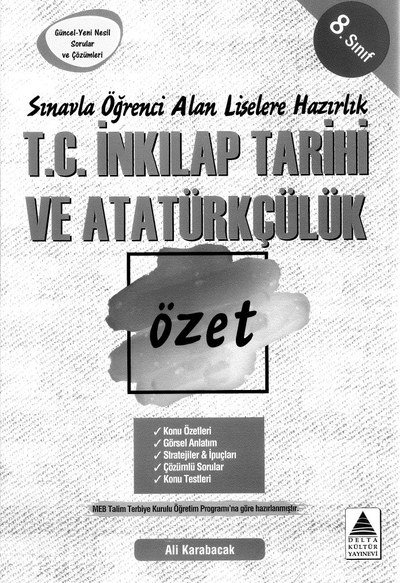 T.C. İNKILAP TARİHİ VE ATATÜRKÇÜLÜK ÖZET
