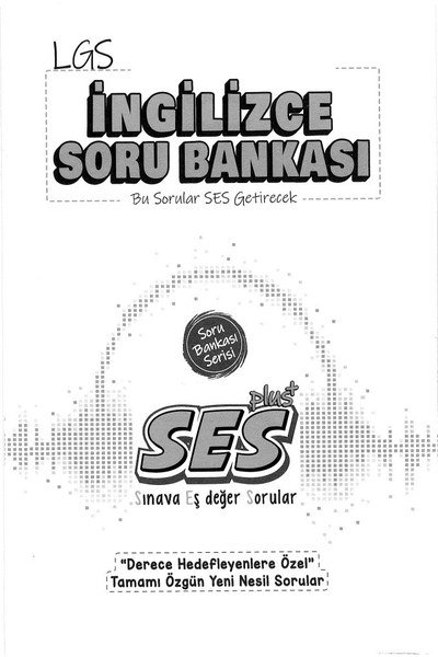 LGS İNGİLİZCE SORU BANKASI Panda Fotokopi & Baskı Merkezi