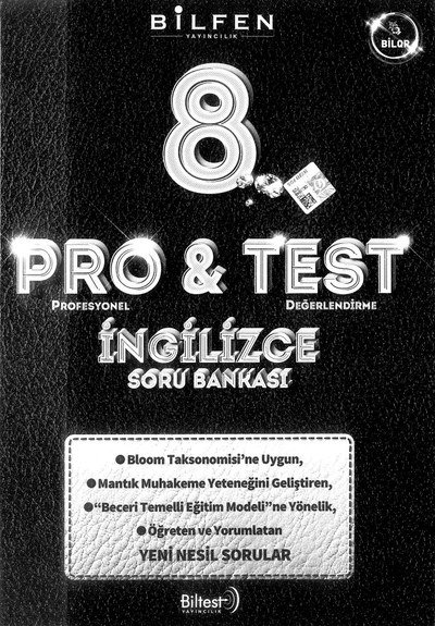 PRO & TEST İNGİLİZCE SORU BANKASI Panda Fotokopi & Baskı Merkezi