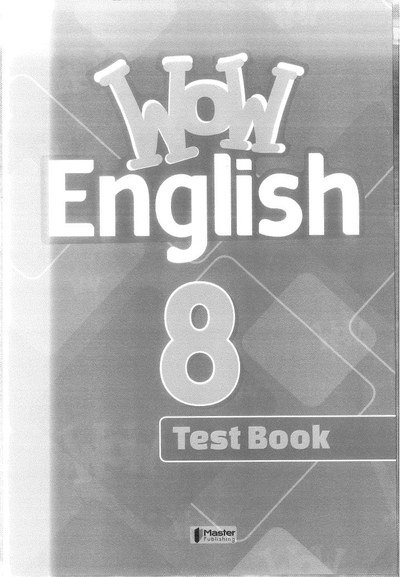 WOW ENGLISH TEST BOOK Panda Fotokopi & Baskı Merkezi