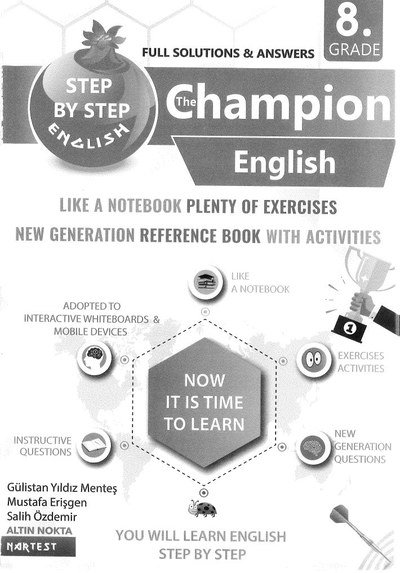 THE CHAMPION ENGLISH LIKE A NOTEBOOK PLENTY OF EXERCISES Panda Fotokopi & Baskı Merkezi
