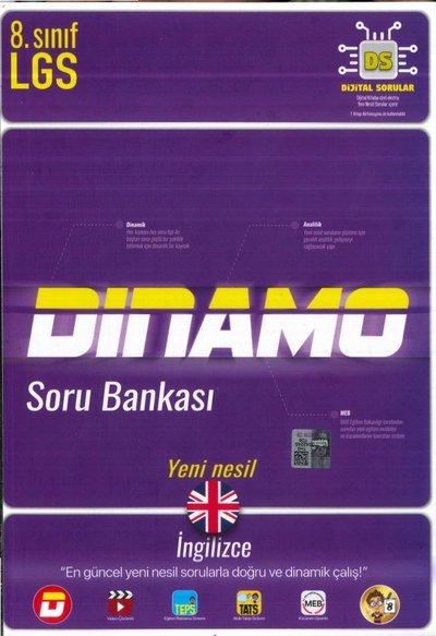 DİNAMO SORU BANKASI YENİ NESİL İNGİLİZCE LGS