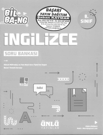 BİL BA-NG İNGİLİZCE SORU BANKASI Panda Fotokopi & Baskı Merkezi