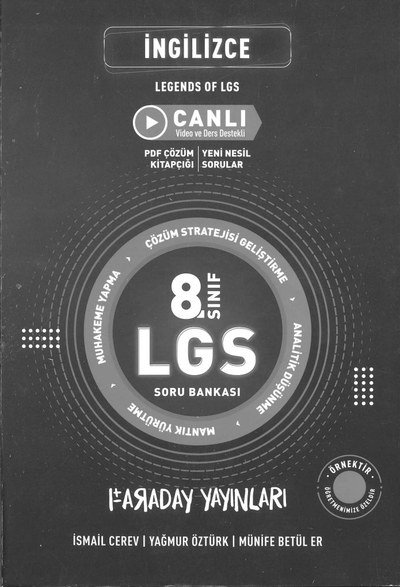 İNGİLİZCE LEGENDS OF LGS Panda Fotokopi & Baskı Merkezi