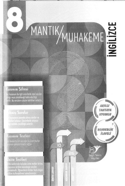 MANTIK/MUHAKEME İNGİLİZCE