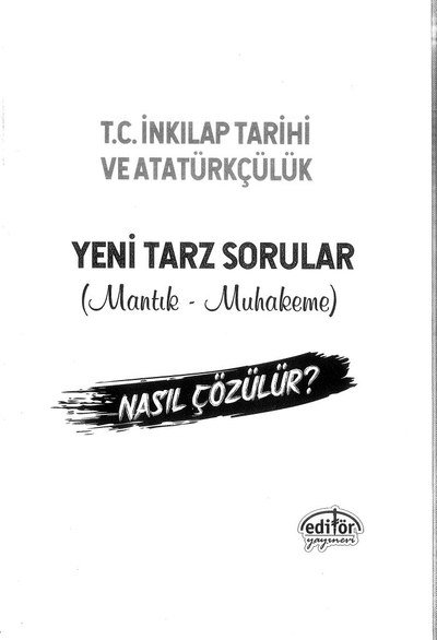 T.C. İNKILAP TARİHİ VE ATATÜRKÇÜLÜK YENİ TARZ SORULAR Panda Fotokopi & Baskı Merkezi