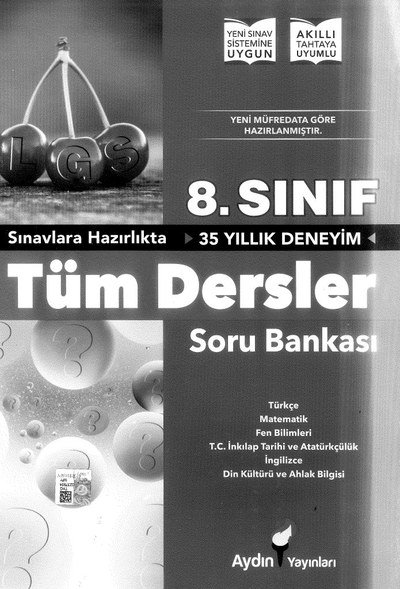 TÜM DERSLER SORU BANKASI 35 YILLIK DENEYİM Panda Fotokopi & Baskı Merkezi