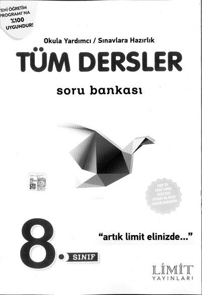 TÜM DERSLER SORU BANKASI Panda Fotokopi & Baskı Merkezi