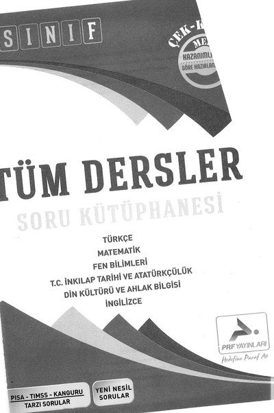 TÜM DERSLER SORU KÜTÜPHANESİ