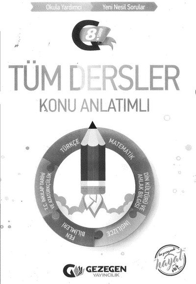 TÜM DERSLER KONU ANLATIMLI Panda Fotokopi & Baskı Merkezi