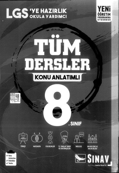 LGS'YE HAZIRLIK OKULA YARDIMCI TÜM DERSLER KONU ANLATIMLI Panda Fotokopi & Baskı Merkezi