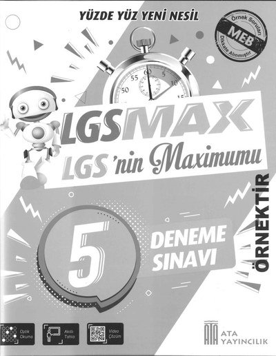 LGSMAX LGS'NİN MAXİMUMU 5 DENEME SINAVI Panda Fotokopi & Baskı Merkezi