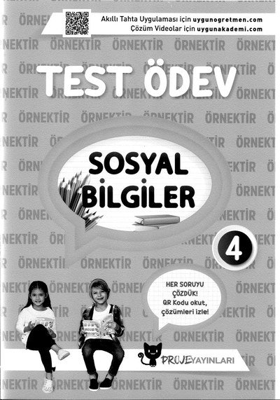 TEST ÖDEV SOSYAL BİLGİLER Panda Fotokopi & Baskı Merkezi