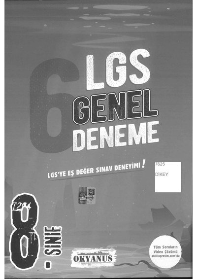 6 LGS GENEL DENEME Panda Fotokopi & Baskı Merkezi