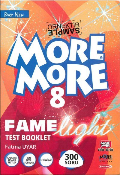 MORE MORE FAME TEST BOOKLER LIGHT Panda Fotokopi & Baskı Merkezi