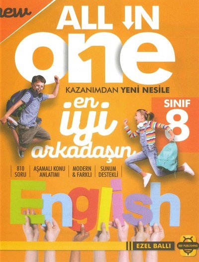 ALL IN ONE KAZANIMDAN YENİ NESİLE EN İYİ ARKADAŞIN ENGLISH Panda Fotokopi & Baskı Merkezi