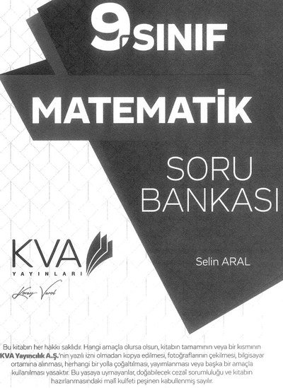 MATEMATİK SORU BANKASI Panda Fotokopi & Baskı Merkezi
