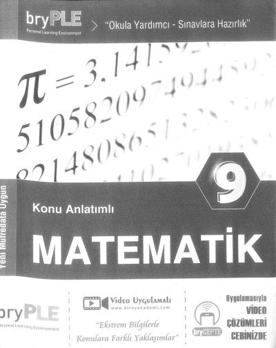 KONU ANLATIMLI MATEMATİK
