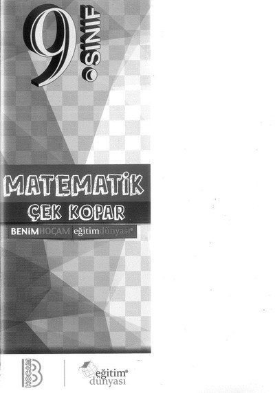 MATEMATİK ÇEK KOPAR Panda Fotokopi & Baskı Merkezi