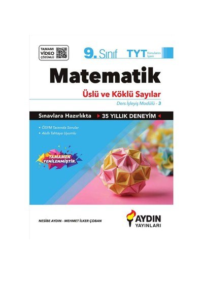 MATEMATİK ÜSLÜ VE KÖKLÜ SAYILAR TYT KONULARI Panda Fotokopi & Baskı Merkezi