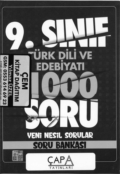 TÜRK DİLİ VE EDEBİYATI 1000 SORU YENİ NESİL SORU BANKASI