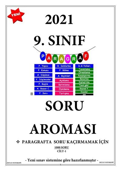 PARAGRAF SORU BANKASI 750 SORU Panda Fotokopi & Baskı Merkezi