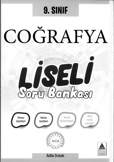 COĞRAFYA LİSELİ SORU BANKASI Panda Fotokopi & Baskı Merkezi