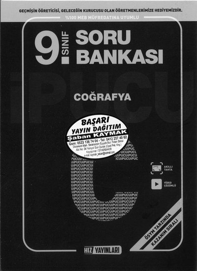 SORU BANKASI COĞRAFYA Panda Fotokopi & Baskı Merkezi