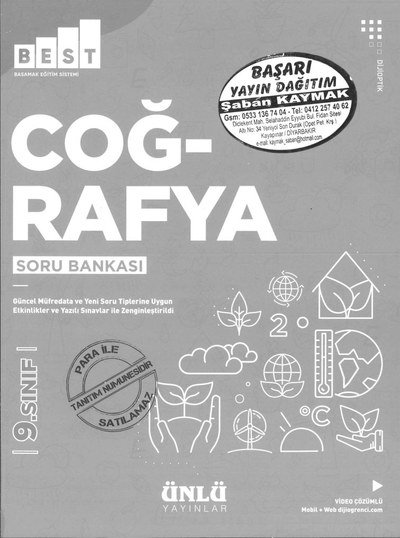 COĞRAFYA SORU BANKASI BEST